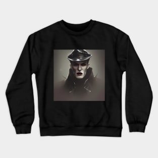 Vampire in Moto Fashion Crewneck Sweatshirt